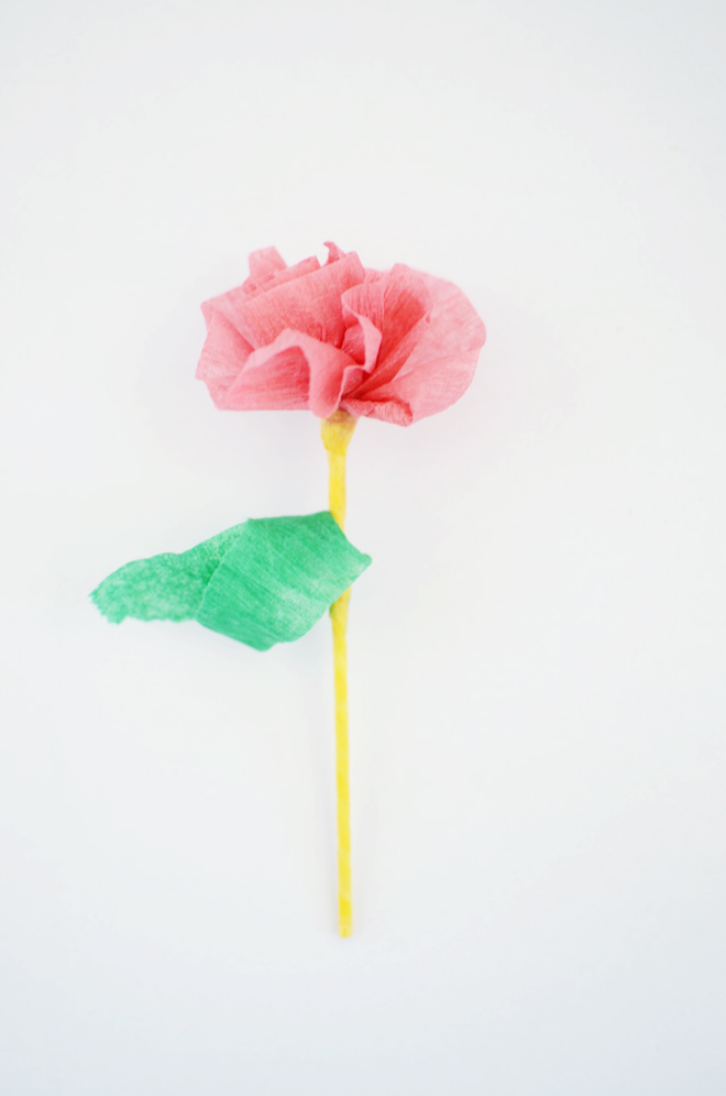 easy crepe paper flowers : CAKIES