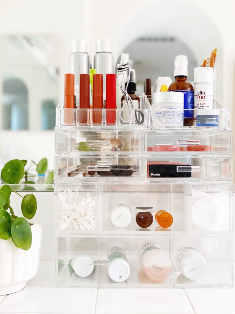 Luxe Large Acrylic Makeup Organizer